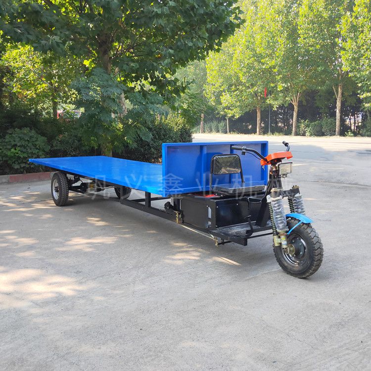 車間大件搬運三輪電動平板車如何使用 車間大件搬運三輪電動平板車如何使用